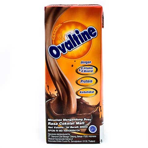 OVALTINE MILK UHT 4X125ML